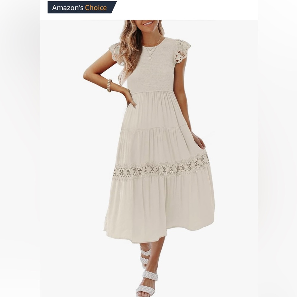 Beige/off white dress